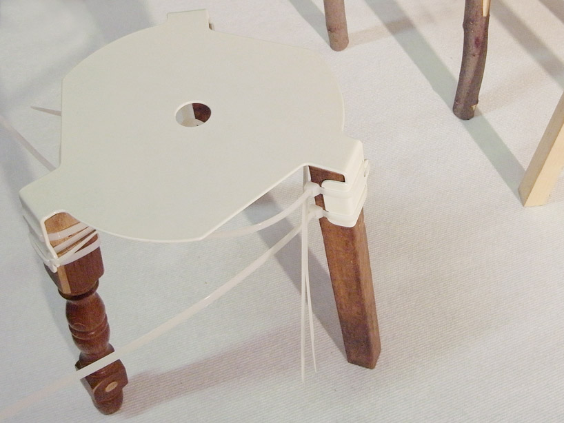 paul evermann: bender stool at interieur 2010 kortrijk
