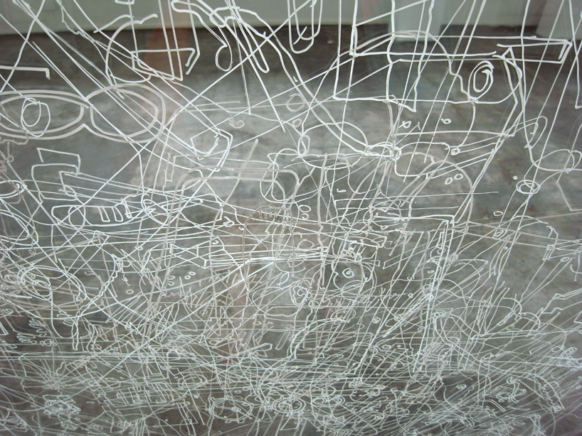 gosia wlodarczak : frost drawings at singapore art biennale 2011