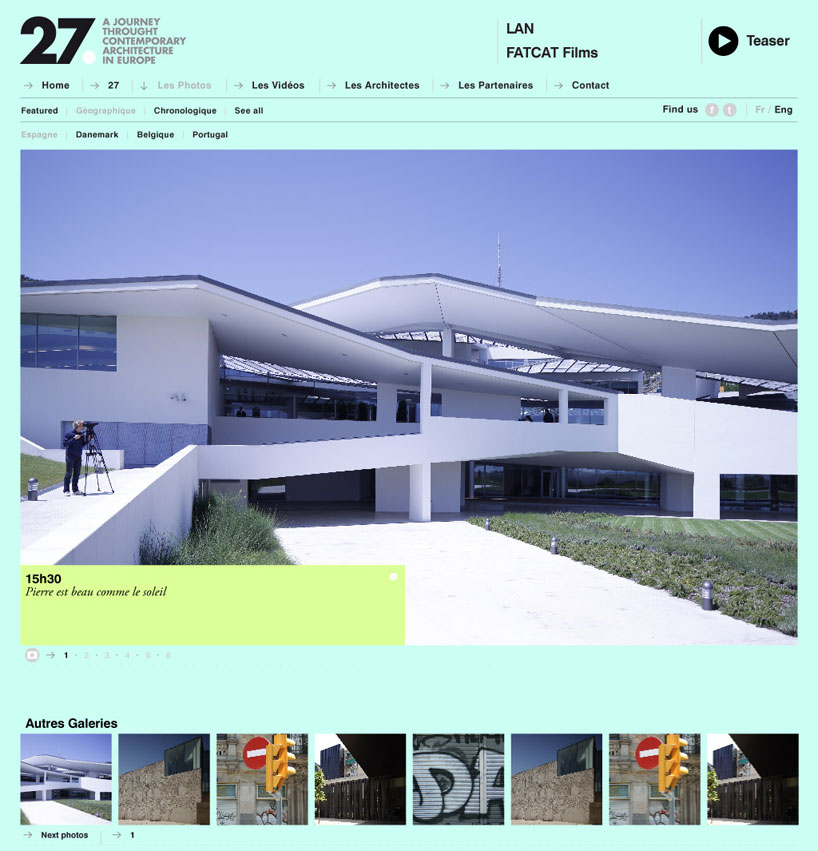 27: a journey through contemporary architecture in europe