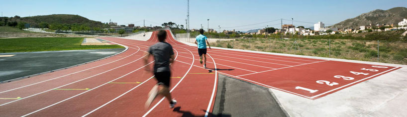 subarquitectura: 3D athletics track