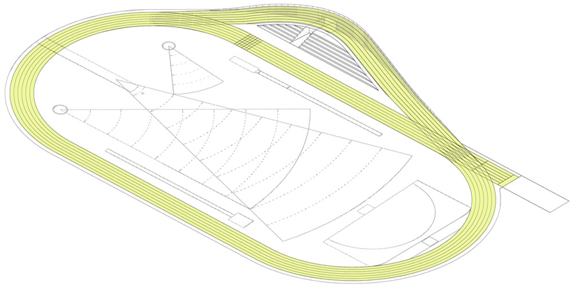 subarquitectura: 3D athletics track
