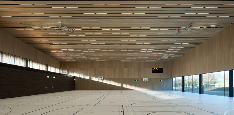 virdis architecture: gym in chatel st denis