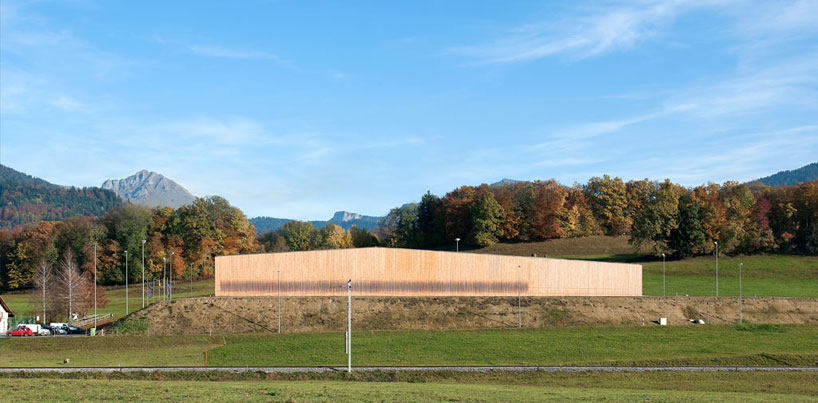 virdis architecture: gym in chatel st denis
