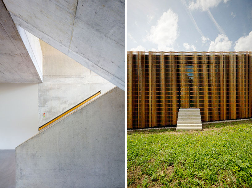 berrel berrel kr&auml;utler architekten: school extension with a sports hall
