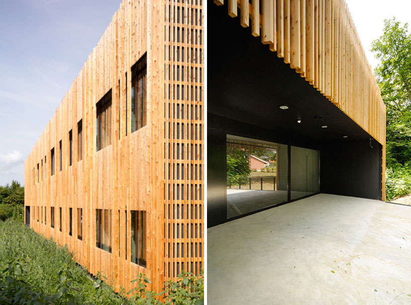 berrel berrel kr&auml;utler architekten: school extension with a sports hall