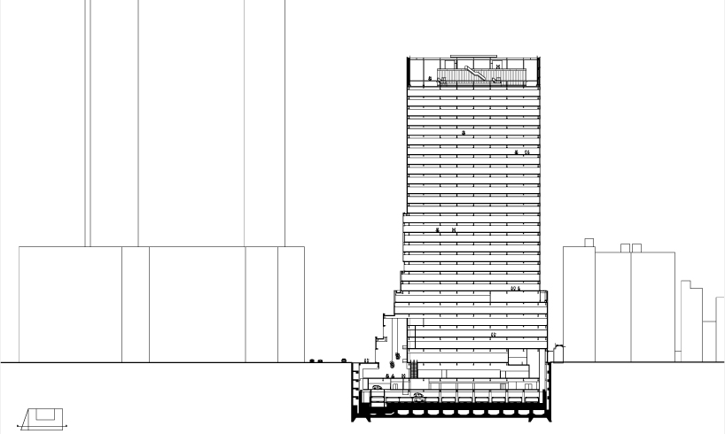 dominique perrault: fukoku tower