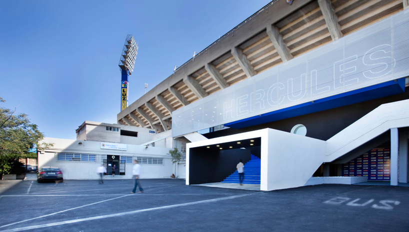 subarquitectura: hercules C.F. stadium