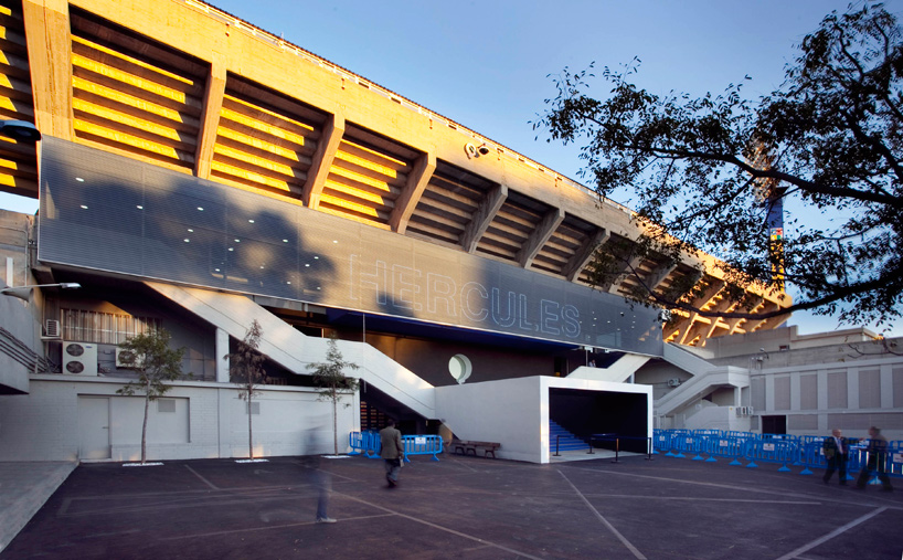 subarquitectura: hercules C.F. stadium