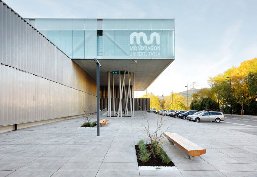 hoz fontan arquitectos: the faculty of business studies, mondragon university
