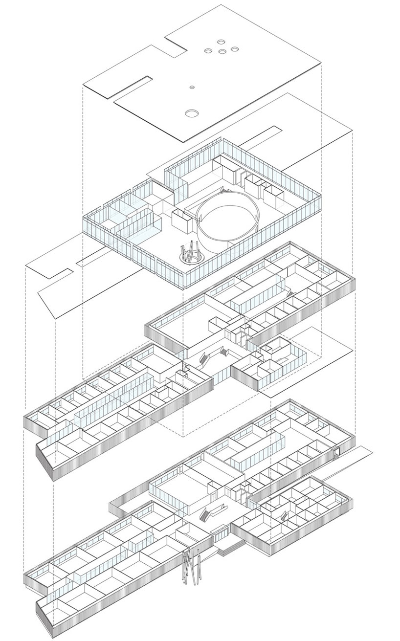 hoz fontan arquitectos: the faculty of business studies, mondragon university