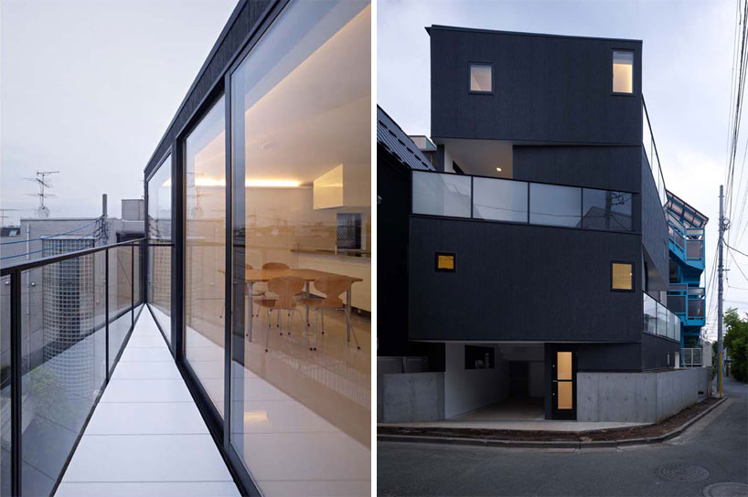 KINO architects: tokyo balconies