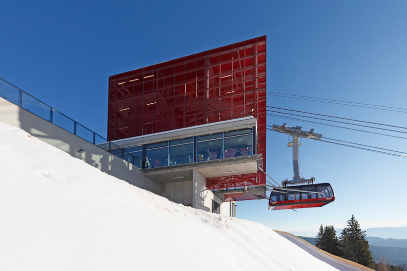 roland baldi architekt: ski lift in monte ivigna