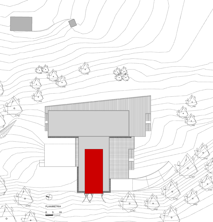 roland baldi architekt: ski lift in monte ivigna