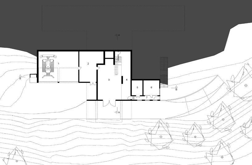 roland baldi architekt: ski lift in monte ivigna