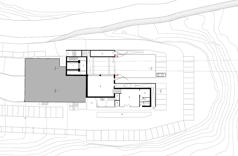 roland baldi architekt: ski lift in monte ivigna
