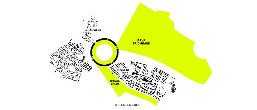 BIG architects: stockholmsporten master plan winning design