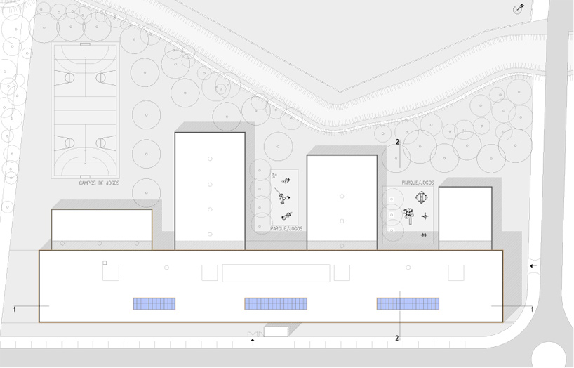 andr&eacute; espinho arquitectura: school center paredes