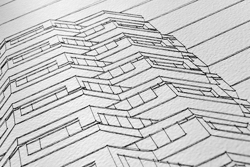 peter crawley: stitched illustrations