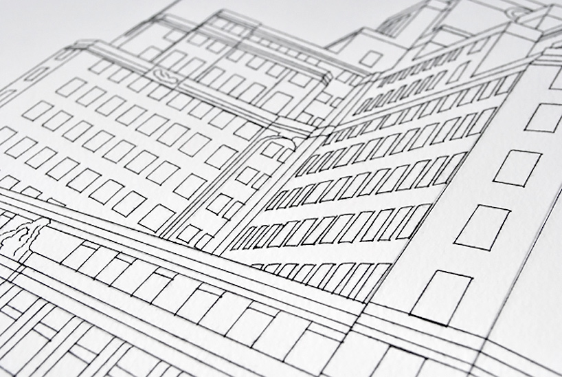 peter crawley: stitched illustrations