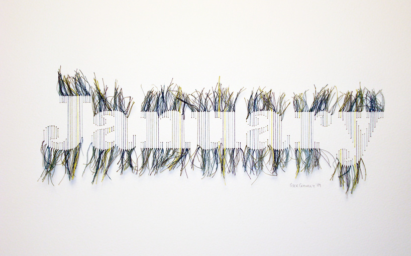 peter crawley: stitched illustrations