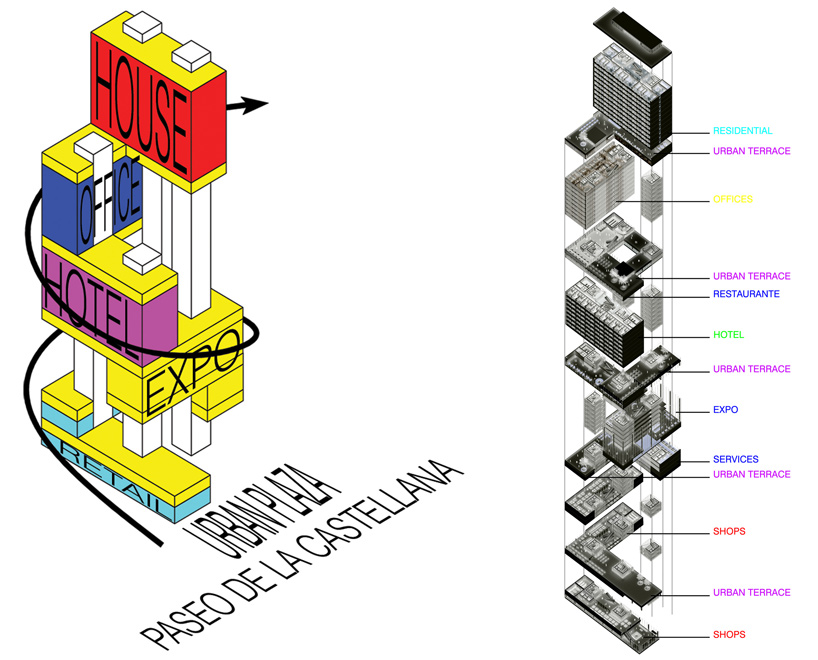 paolo venturella: mixed use tower in madrid