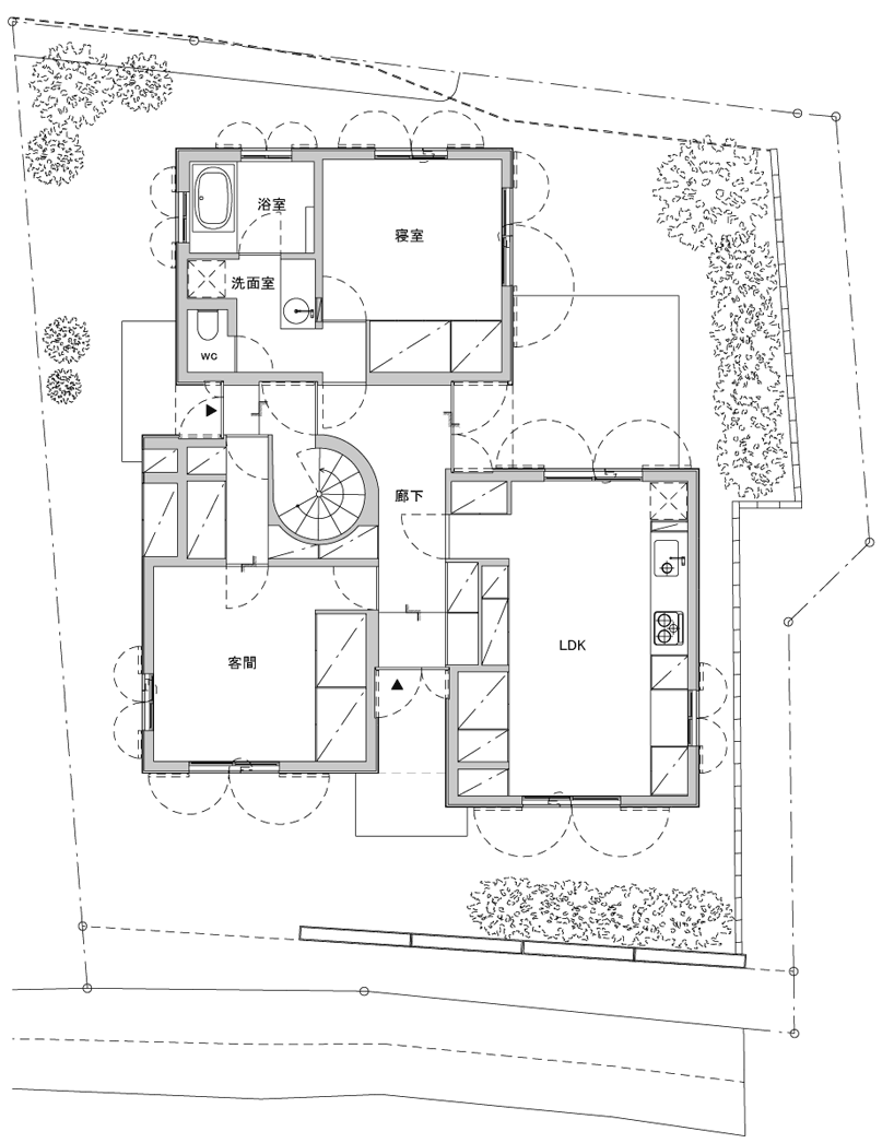 issho architects: ykh house