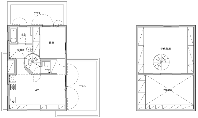 issho architects: ykh house