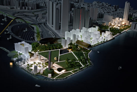 OMA: new cultural district in hong kong