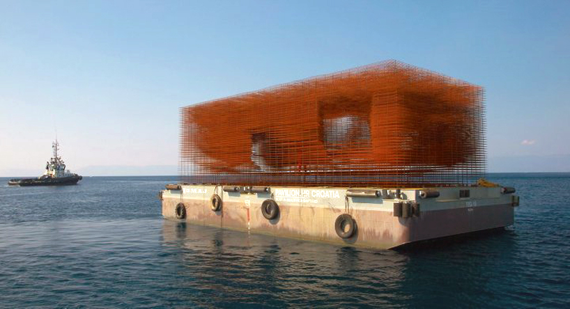 croatia's floating pavilion for venice architecture biennale