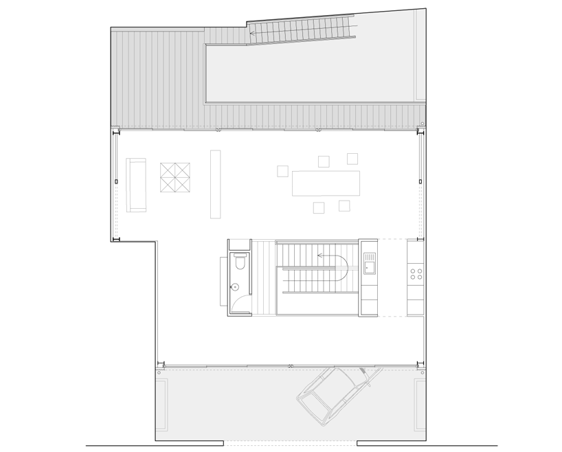 FABRE/deMARIEN architectes: big black box