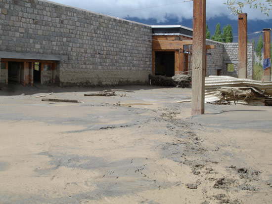 arup associates: druk white lotus school hit by flash floods