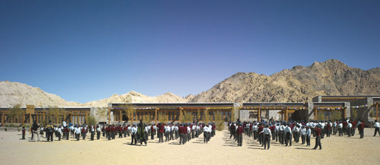 arup associates: druk white lotus school hit by flash floods