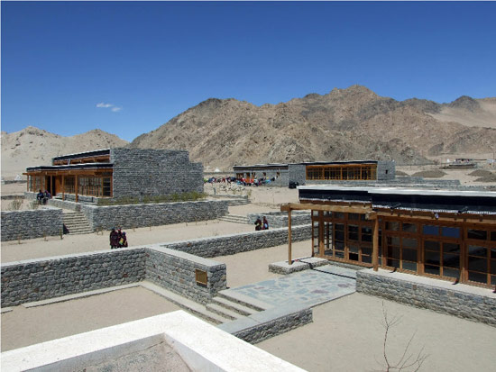 arup associates: druk white lotus school hit by flash floods