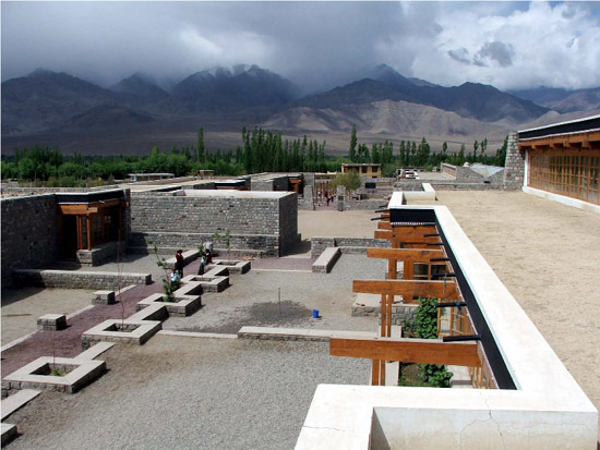 arup associates: druk white lotus school hit by flash floods