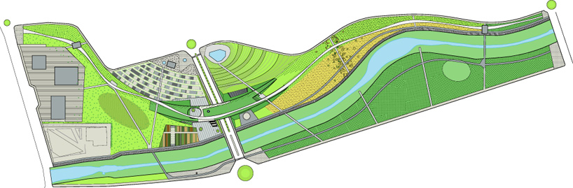 K/R architects: parque de levante master plan