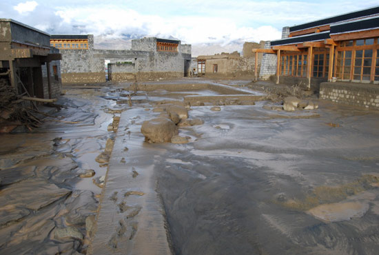arup associates: druk white lotus school hit by flash floods