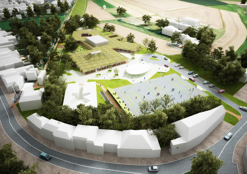 NL architects: school in knokke heist - 1