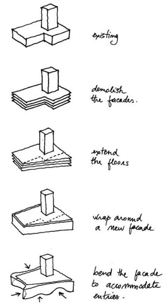 lacoste + stevenson: UTS podium extension