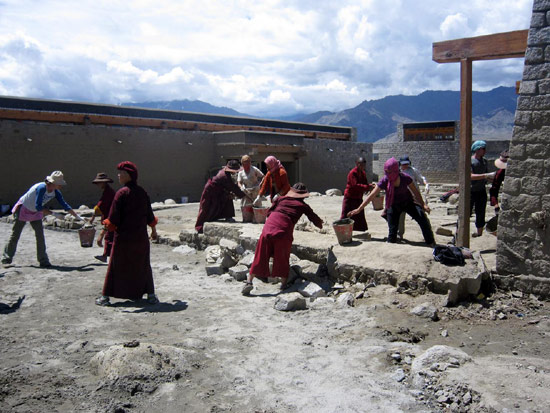 arup associates: druk white lotus school hit by flash floods