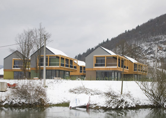 OFIS architects: backbone village houses