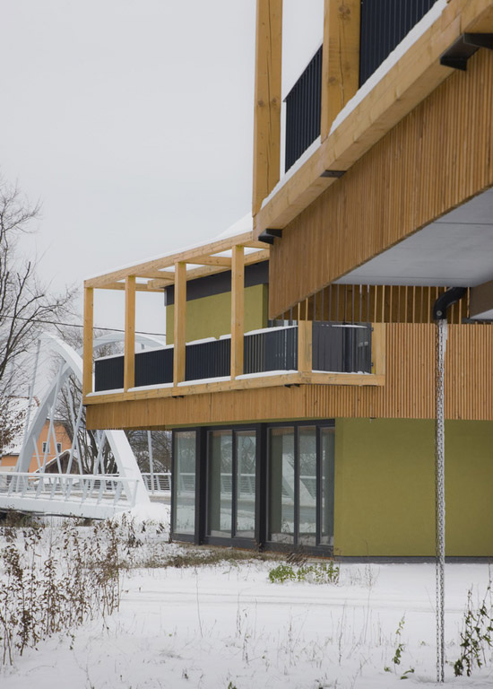 OFIS architects: backbone village houses