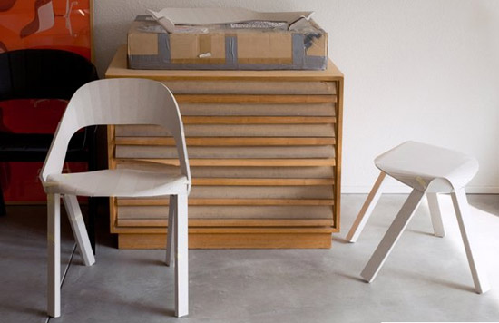 joerg boner wooden chair for wogg