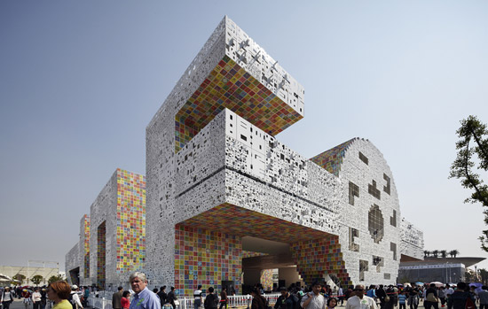 mass studies pavilion at world expo 2010