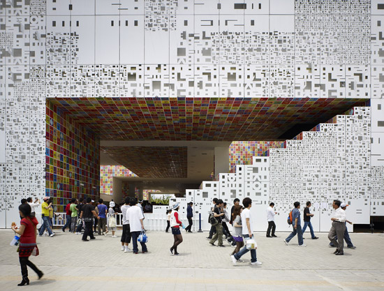 mass studies pavilion at world expo 2010