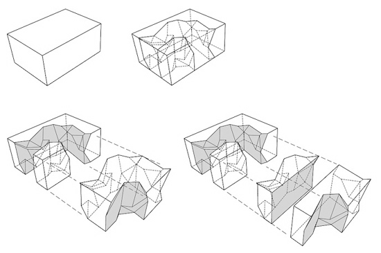 KL+NB architects: artificial landscape