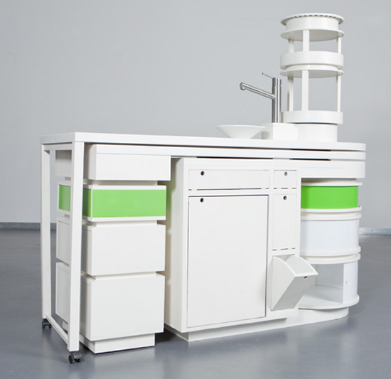 farziska winter + katrin sillmann + ulrike sandner: 360 degrees kitchen