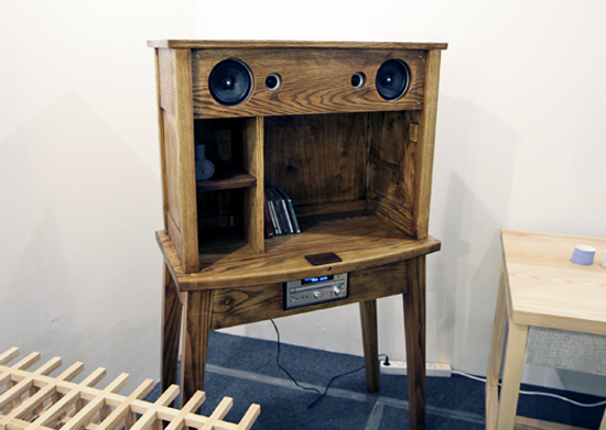 yu kwang soo: speaker furniture