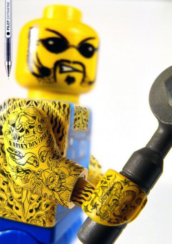 32 Lego Tattoos That Will Thrill Your Inner Child