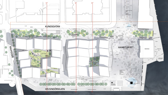 schmidt hammer lassen architect: crystalline landmark for helsingborg