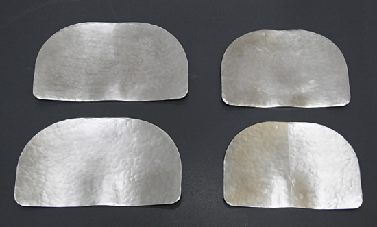 julien renault: hand forged aluminium stools